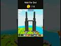 How to make twin towers with two lava bucket and one water bucket #minecraft #shorts