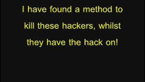 How to Fix the UFO hack on CoD - Kill them with the hack on! -- CoD 4 UFO Hack| Patch Fixed