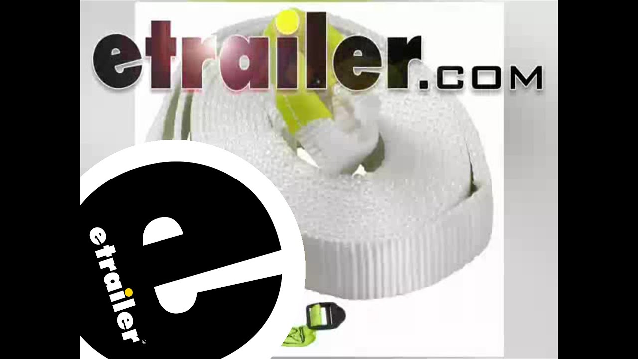 etrailer | Erickson Recovery Strap w/ Reinforced Loop Ends: The Breakdown