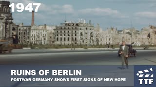 1947 RUINS OF BERLIN  POSTWAR GERMANY