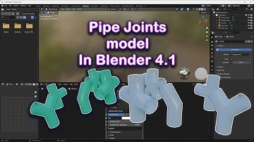 Creating Pipe Joints in Blender 4.1 : A Step-by-Step Tutorial #b3d #blender #tutorial