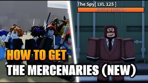 (AUT) How to get The Mercenaries, The Spy Location, Skaidev Location | A Universal Time Roblox