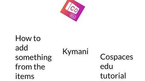 How to Add an Item to Your Scene by Kymani - CoSpaces Edu Student Tutorial