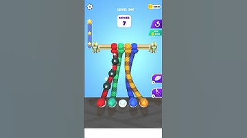 Tangle Master 3D | Gameplay Walkthrough | Level 244 #shorts