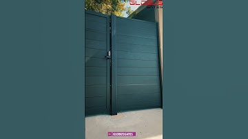 Aluminum fence | Aluminum fence a slope | Horizontal aluminum fence #losangeles #aluminumfence
