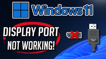Fix Displayport No Signal in Windows 11/10 - [2025]