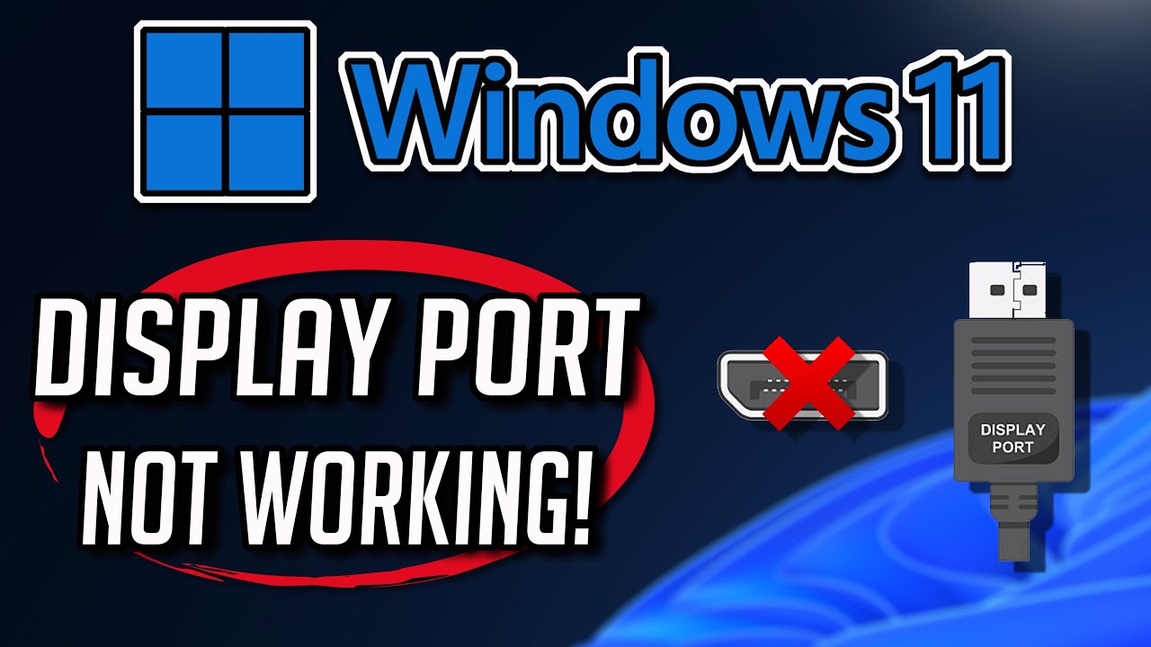 Fix Displayport No Signal in Windows - [2023]