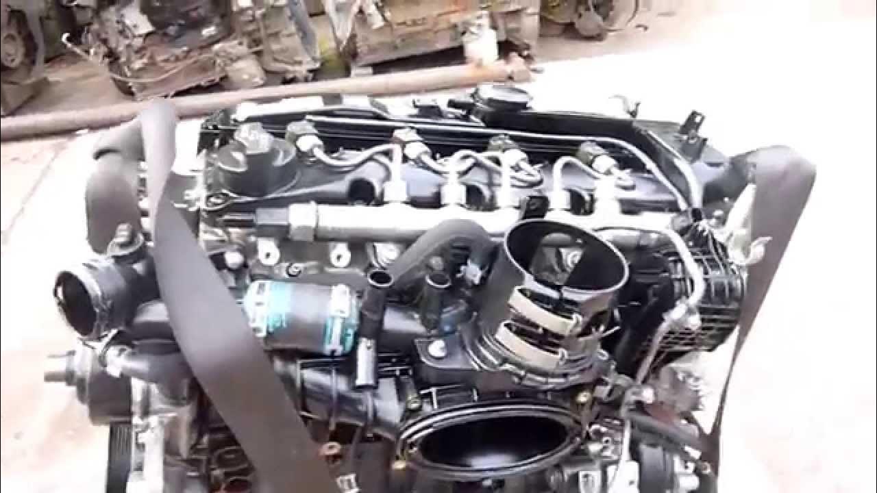 Как снять двигатель спринтер