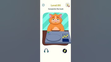 🧠DOP 3 : Draw One Part All Level: 311 Gameplay Solution 🚀🚀 #shorts #youtube