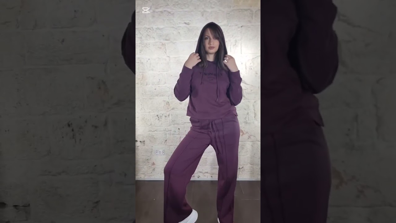 📢Tuta bordeaux in cotone Twinset 