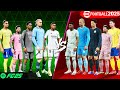 EA FC 25 vs. eFootball 2025: Top 100 Players (Appearance &amp; Ratings)