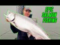 EPIC Columbia River 360 SALMON FISHING! (Something CRAZY Happens.)