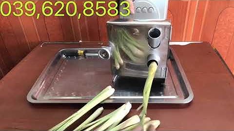 Máy thái xả mini , thái rất nhanh và đẹp