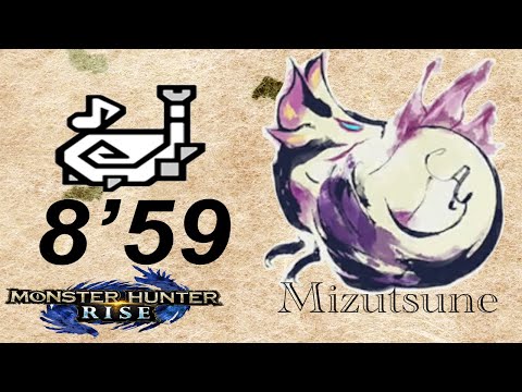 【MHRise】タマミツネ　狩猟笛ソロ　8’59