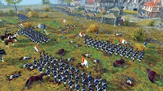 Napoleon's Army Invasion of CITY DEFENSES! - Men of War: BITFA Mod Battle Simulator