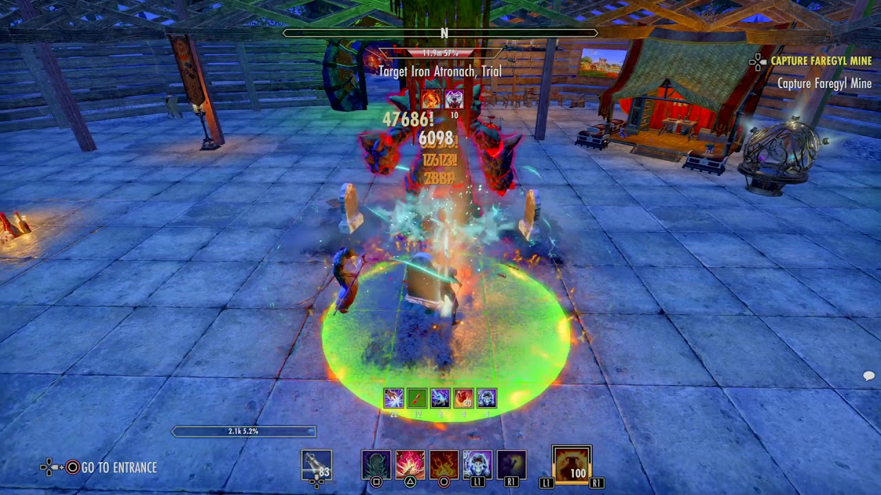 The Elder Scrolls Online: Tamriel Unlimited Mcro DPS parse - YouTube