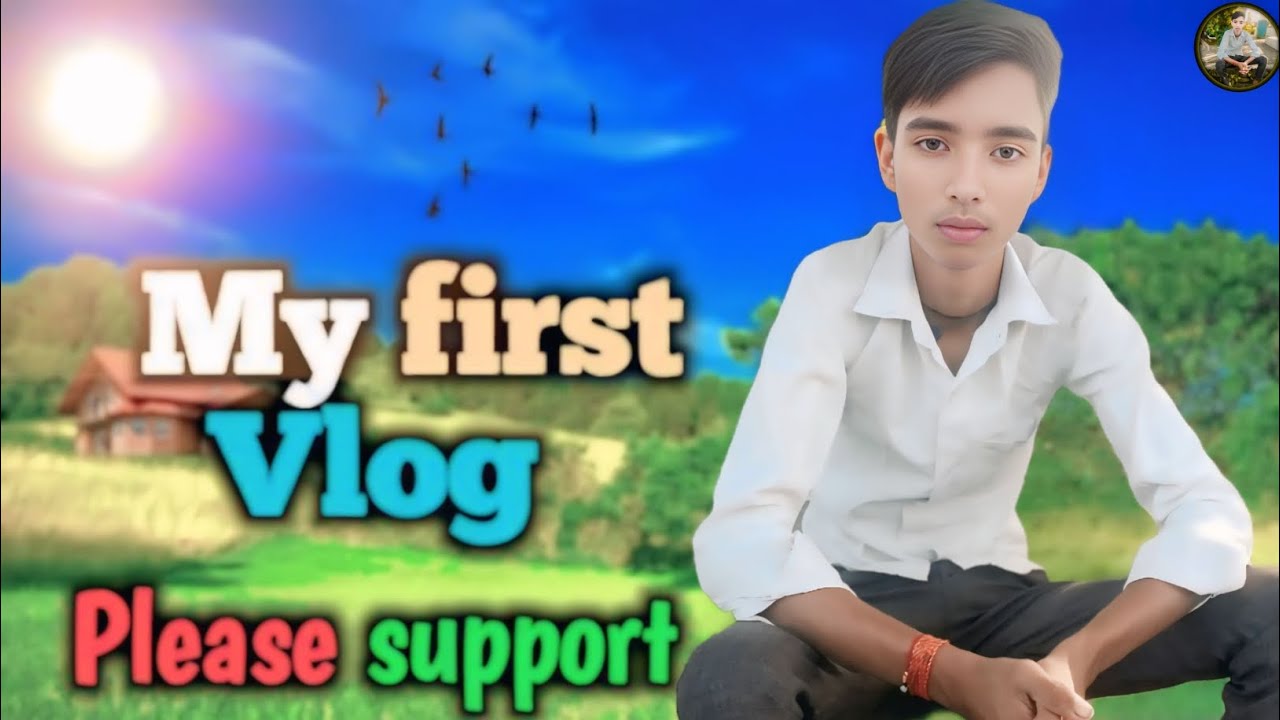 MY FIRST VLOG 2024 😍 || MY FIRST VLOG ON YOUTUBE || ITZ SAINI VLOGS ...