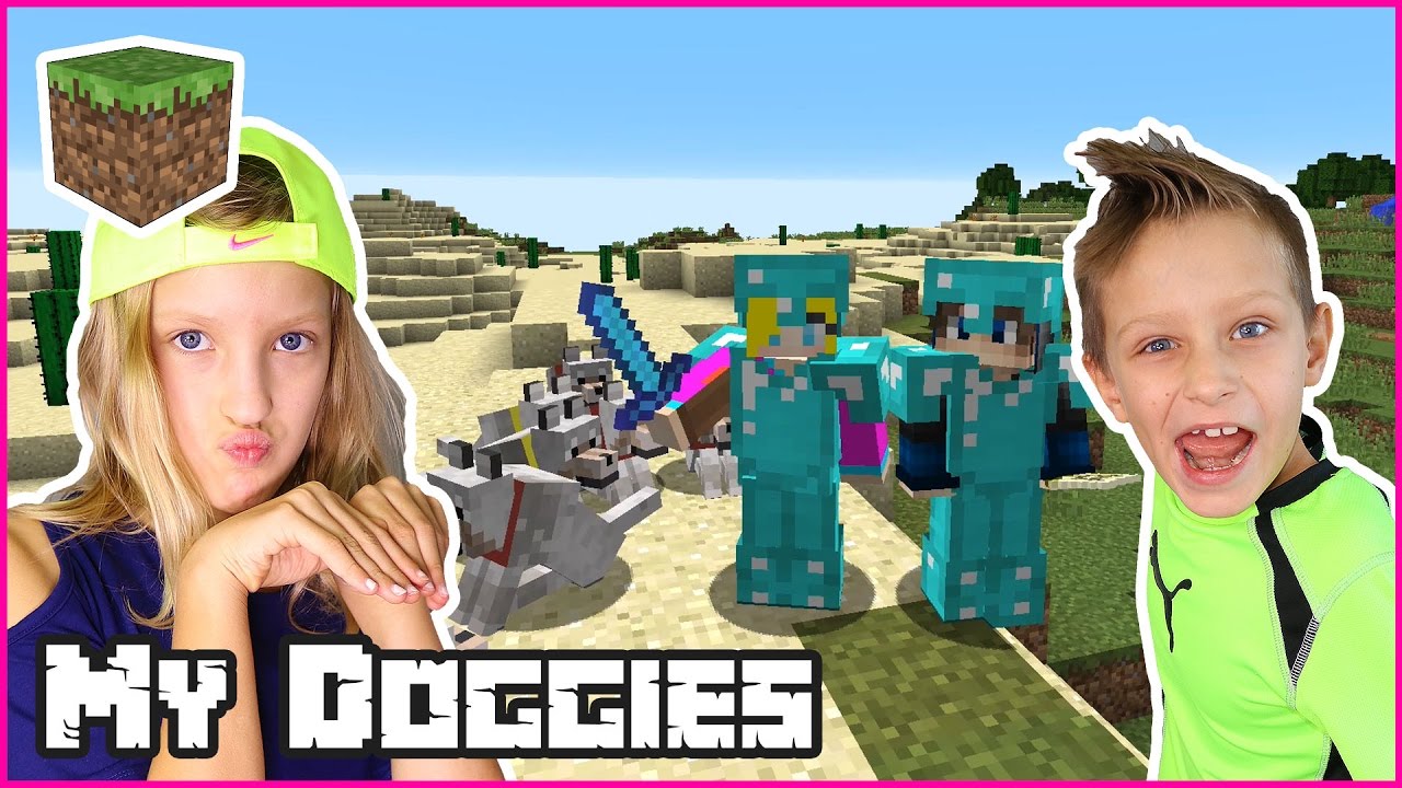 I Have So Many Doggies / Minecraft with Ronald - YouTube