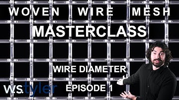 Woven Wire Mesh Masterclass | Episode 1: Wire Diameter
