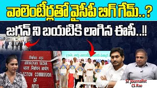 YCP Big Game With Volunteers In Assembly Elections | EC Warning To CM Jagan | Wild Wolf Digital
