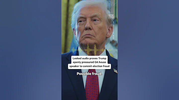 Trump Pressured Georgia Speaker to Overturn Election