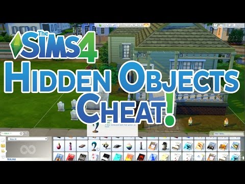 The Sims 4 Hidden Objects Cheats