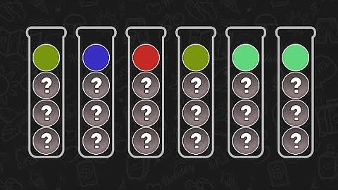 Ball Sort Puzzle Level 44 Solution