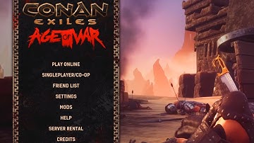 10 Hours Of.. Conan Exiles: Menu Ambience! | GameASMR for Sleep & Study | Dactyl Gaming