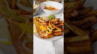 When a 🇯🇲 Jamaican makes 🇬🇧 Fish & Chips 😅 ❤️ SUBSCRIBE