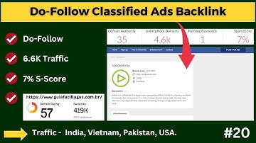 Create Do Follow Classified Ads Submission Backlink | With Do Follow Profile Submission Backlink