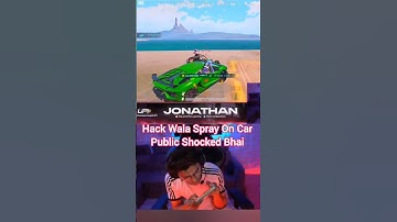 Jonathan Running Car Spray 😍@JONATHANGAMINGYT @LoLzZzGaming #shorts #shortvideo #short