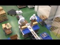 こんにゃくパーク／こんにゃく製造ラインの華麗なる箱詰め連携プレー