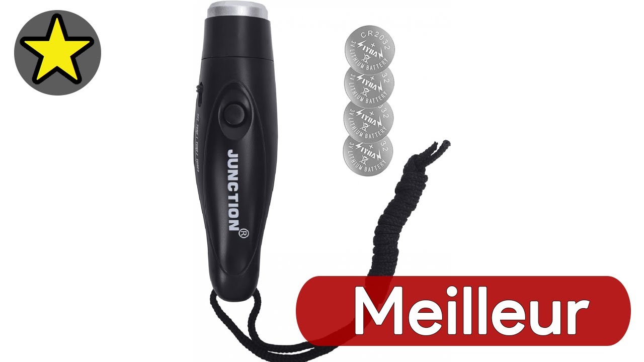 Sifflet électronique FOX 40 Tide Rider - 3 Tons, 125 DB, Avec