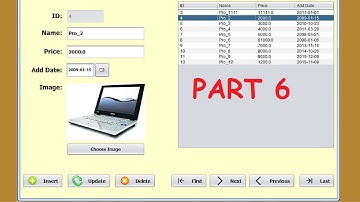 Java And Mysql Project Example - Simple Java And MySQL Database Program [With Source Code] Part 6/11