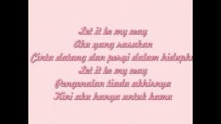 Andien - Let it be My Way Lirik Video