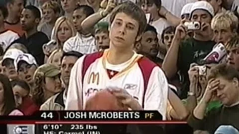 Josh McRoberts - 2005 High School Dunk Contest (Mc...