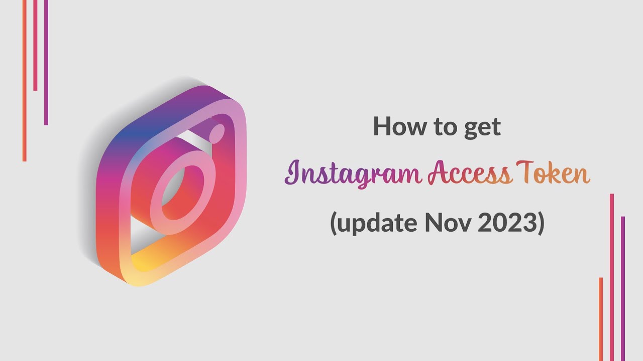 How to get Instagram Access Token (Update Nov 2023) YouTube