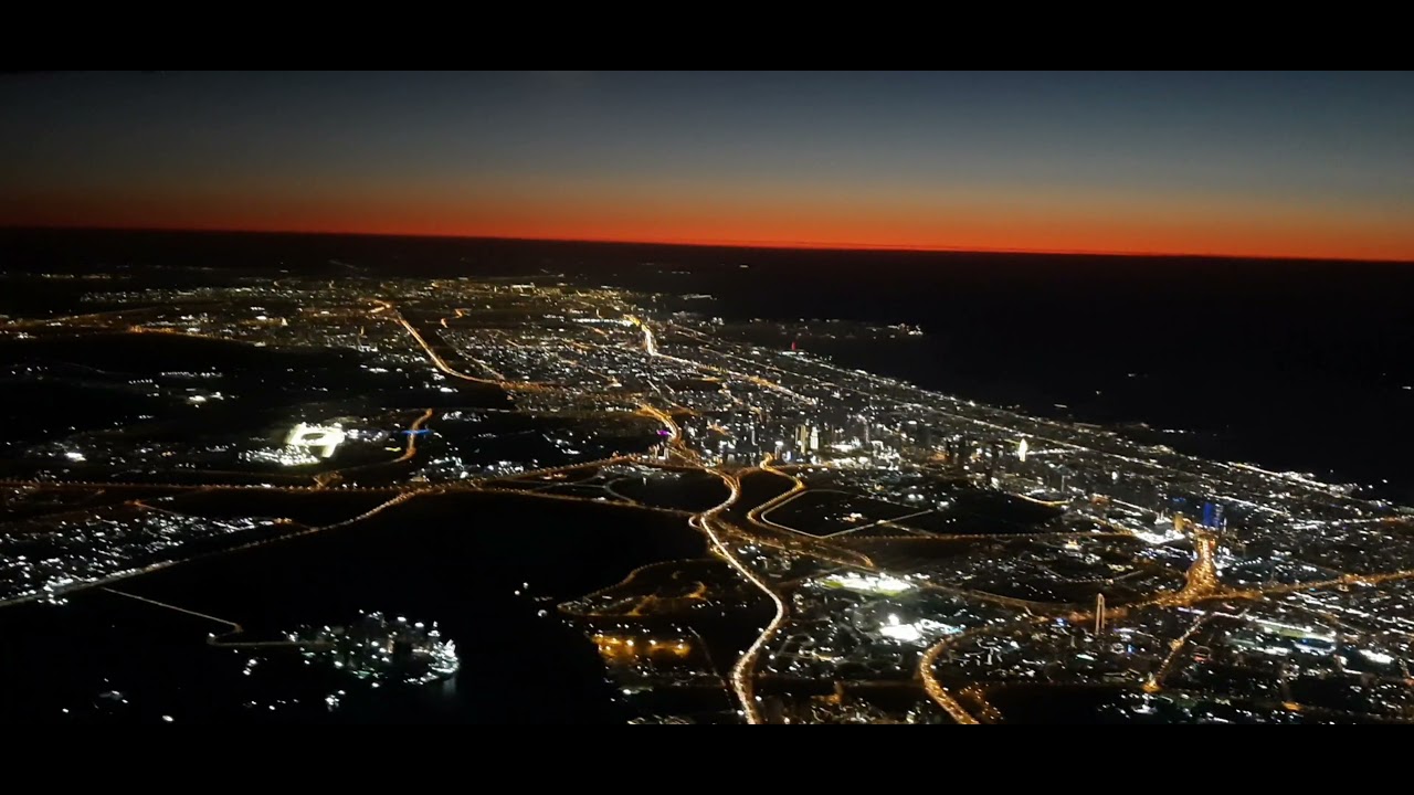 Landeanflug auf Dubai