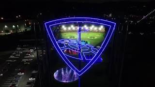 Topgolf Gold Coast Aerial View