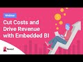 Leveraging Embedded BI for Cost Optimization and Revenue Maximization