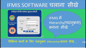 #Hierarchy in IFMIS, #IFMISHierarchy, #How to create Hierarchy