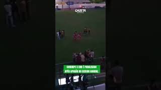 APAGÃO NA PARTIDA ENTRE CORURIPE E CRB
