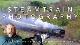 Landscape and Steam Train Photography | Photographing the Tangmere | Canon EOS 5D Mark II