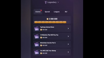 All Tapswap Video Codes updated - #tapswapvideocodes