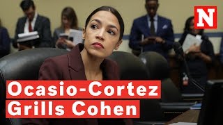 Alexandria Ocasio-Cortez Grills Cohen And Gets Him To Admit Trump's Tax Fraud