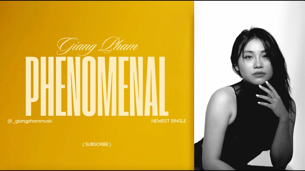 Watch GIANG PHAM - PHENOMENAL (Lyrics Video) on YouTube Watch GIANG PHAM - PHENOMENAL (Lyrics Video) on YouTube