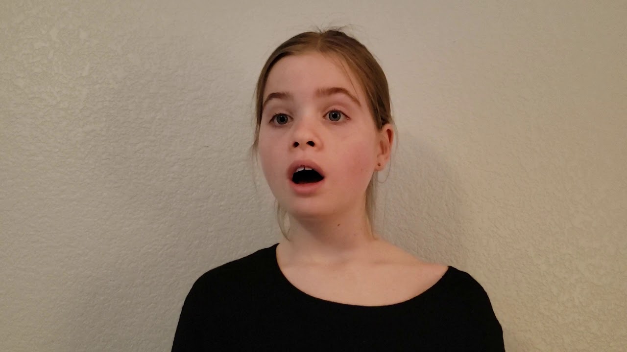 Cassidy Butler: Ellie Audition for Maya - YouTube