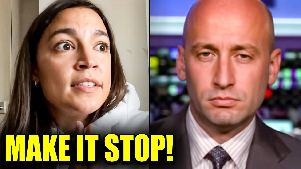 Стивен Миллер ВЫНУЖДЕН смотреть, как AOC ТАЩИТ его на Fox... Это жестоко