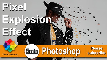 Photoshop Tutorial: How to Create the Pixel Explosion Effect