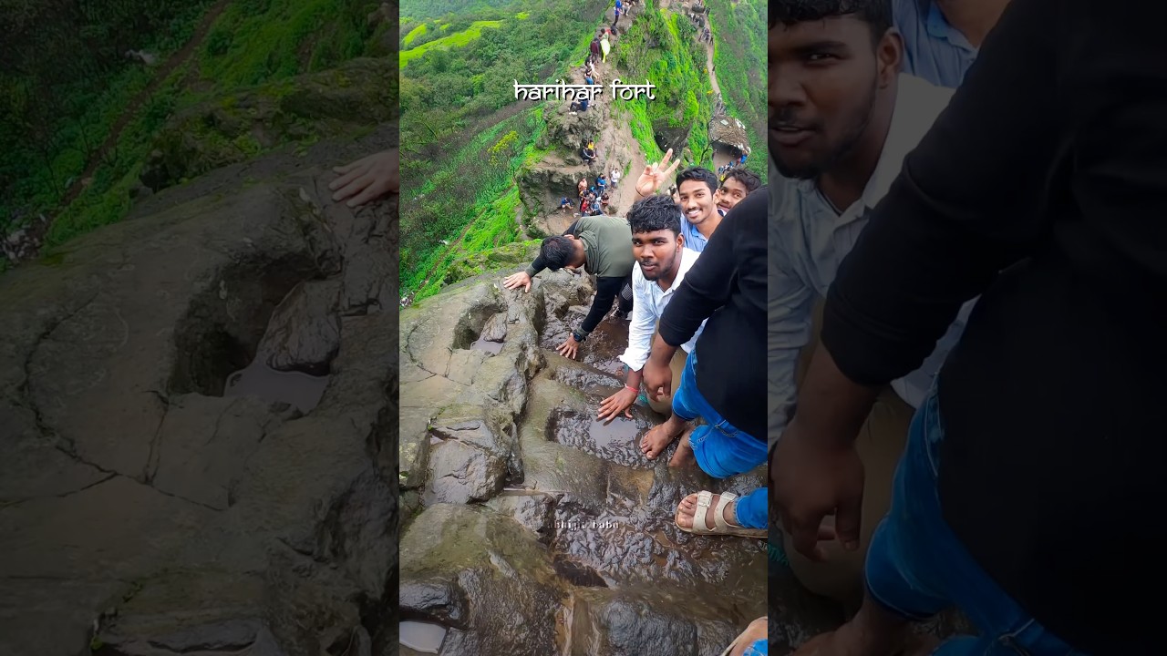 ജീവിതത്തിൽ ഒരിക്കലെങ്കിലും പോയിരിക്കേണ്ട യാത്ര - Harihar Fort⛰️🧗 #maharashtra